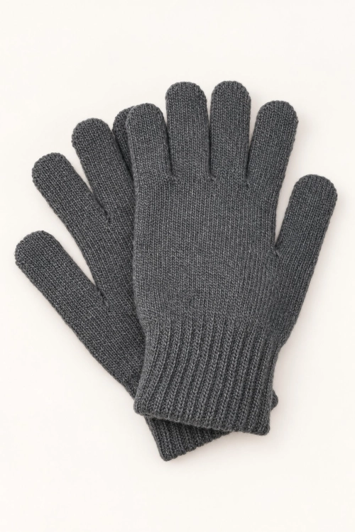 M4 – grafitowe elastyczne rękawiczki męskie | KAMEA