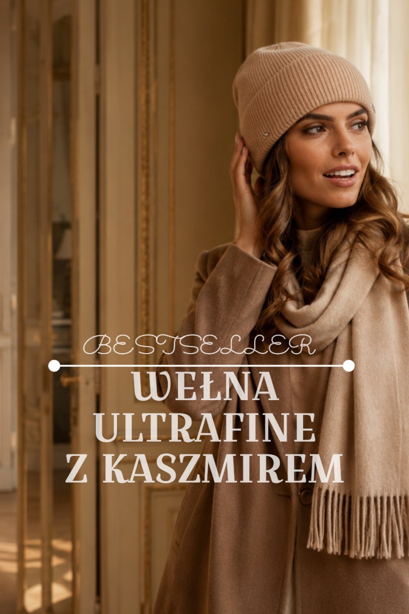 MODESTO CZAPKA Z KASZMIREM